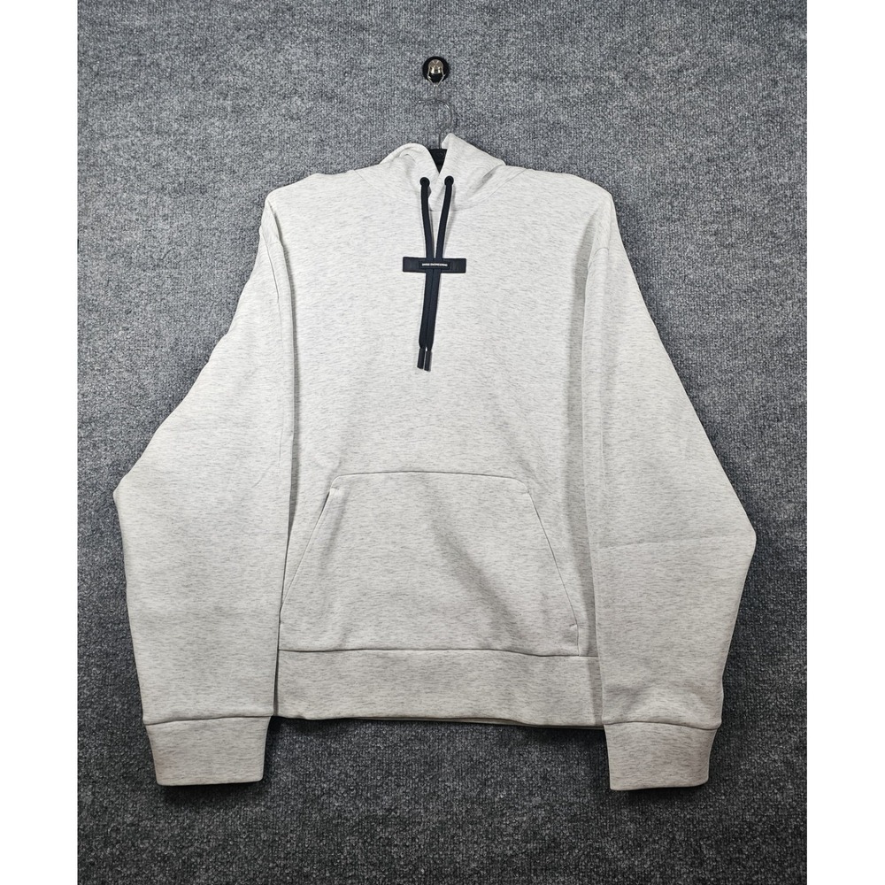 On Cloud Focus Tech Hoodie Women's XL Crater Heather Gray NWT Pullover